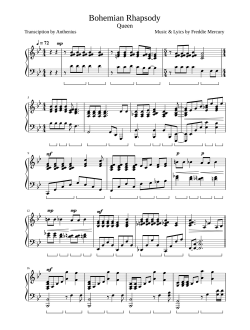 Bohemian rhapsody – Queen