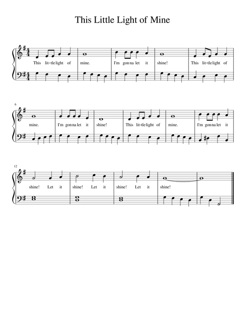 This Little Light of Mine