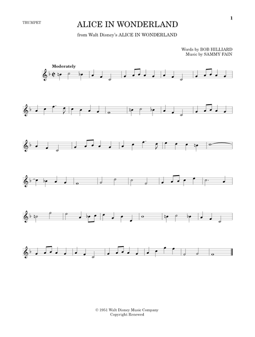 Alice In Wonderland - Bill Evans (Trumpet Solo)