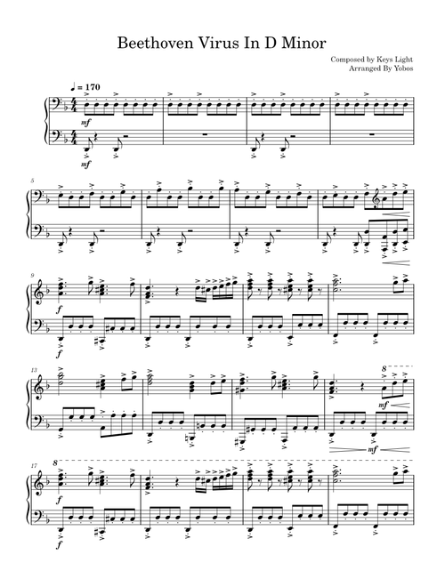 Beethoven Virus In D Minor