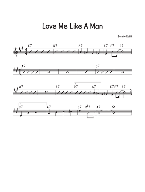 Love You (me) Like A Man (Arr. David M Fagnant) - Diana Krall (Piano-Vocal-Guitar)