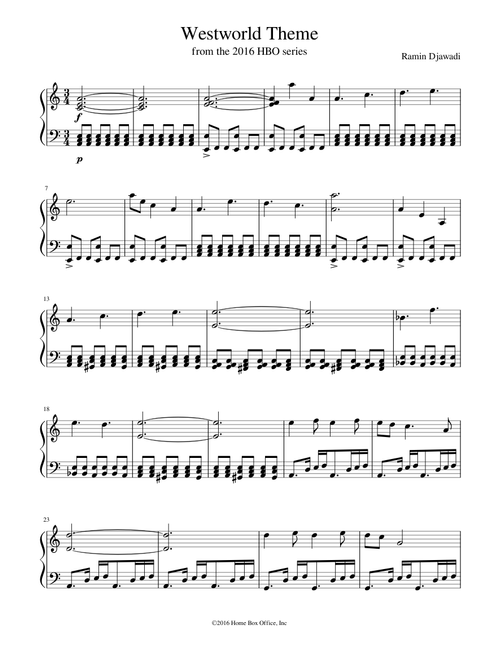 Westworld Theme