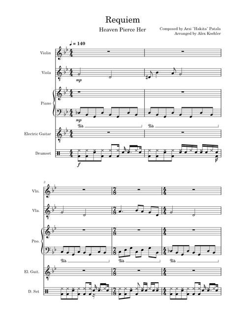 Requiem – Heaven Pierce Her Requiem – Heaven Pierce Her