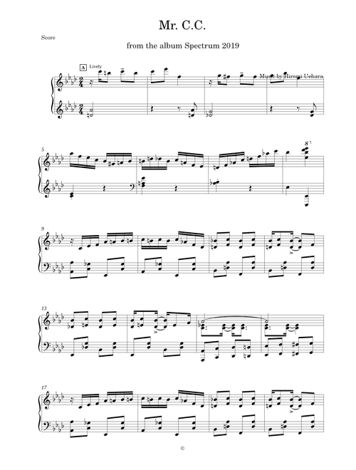 Mr. C.C. – Hiromi Uehara