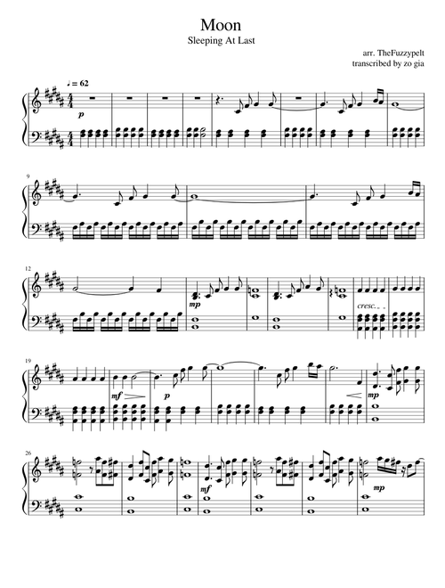 Moon - Sleeping At Last