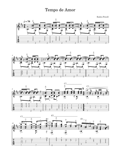 Tempo de Amor – Baden Powell