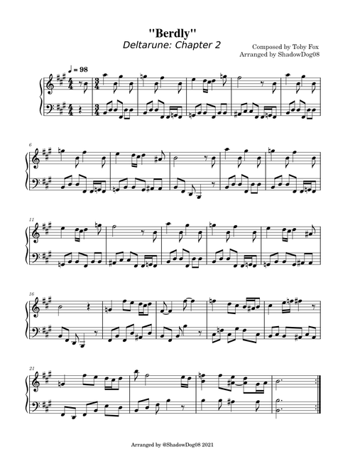 Berdly - Deltarune: Chapter 2