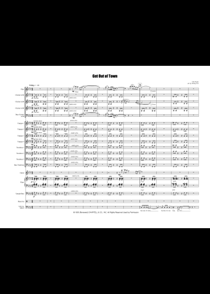 Play Official version of Get Out Of Town Sheet Music by Cole