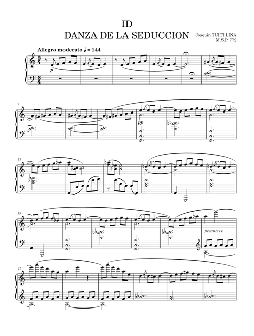 5 Danzas Gitanas, Series 1, Op.55 – Joaquín Turina