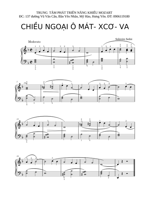 CHIỀU NGOẠI Ô MÁT- XCƠ- VA đã sửa