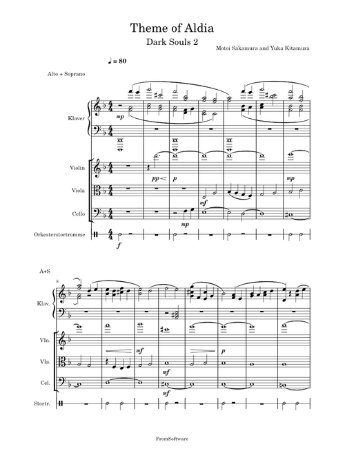Theme of Aldia – Motoi Sakuraba and Yuka Kitamura