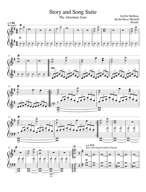 Story and Song Suite
