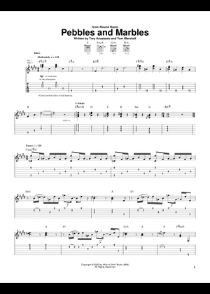 Play Official version of Ghost Sheet Music by Phish for Guitar