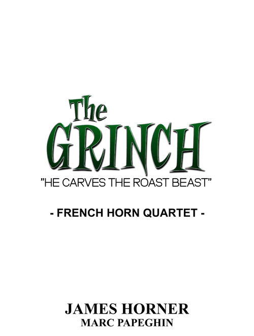 He Carves The Roast Beast (Arr. Marc Papeghin) - Various (Brass Ensemble)