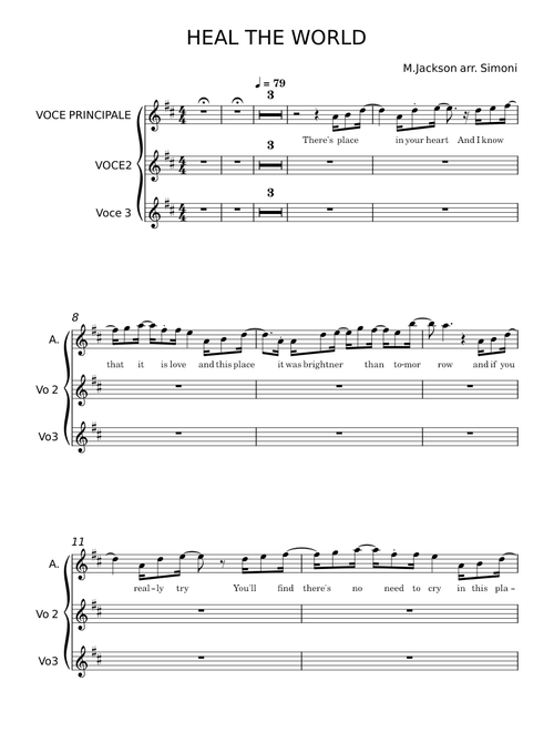 Heal The World - Michael Jackson