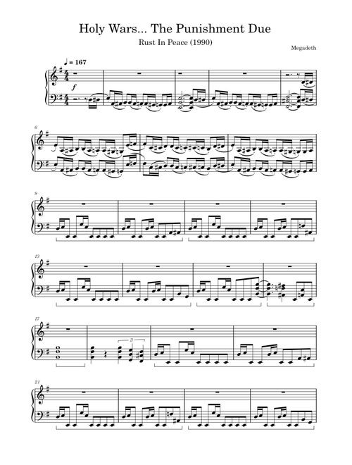 Holy Wars... The Punishment Due – Megadeth