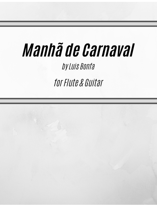 A Day In The Life Of A Fool (manha De Carnaval) (Arr. Kenneth Pasciak) - Luiz Bonfa (Instrumental Duet)