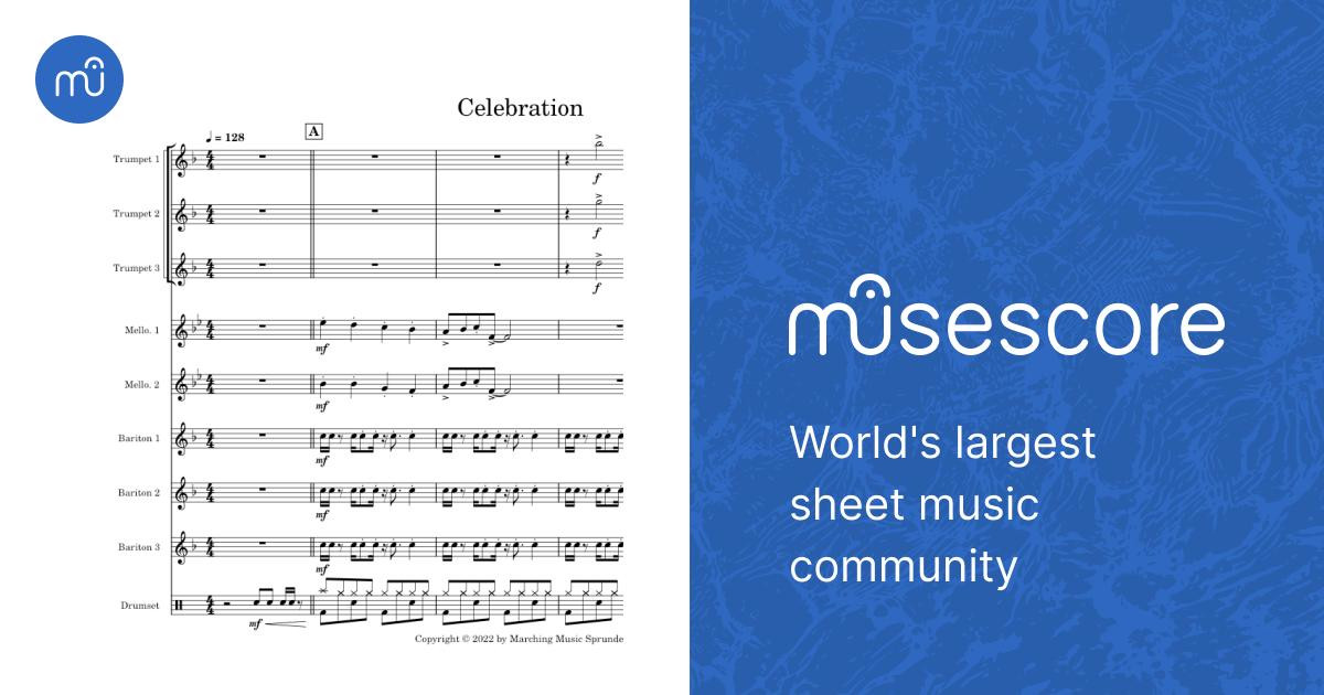 Celebration – Kool and the gang Celebration Sheet Music for Tuba