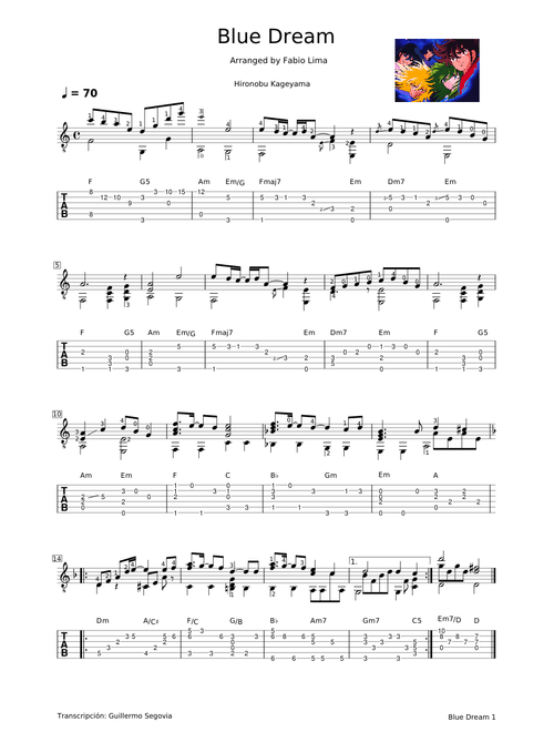 Saint Seiya Ending - Blue Dream