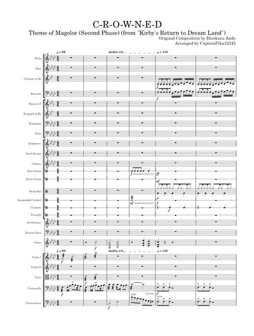 C-R-O-W-N-E-D (From Kirby's Return to Dream Land) – Hirokazu Ando