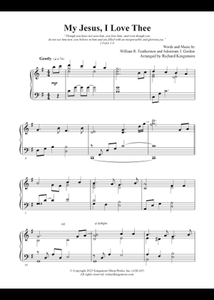 My Jesus I Love Thee / Opwekking 392 Mijn Jezus, ik hou van