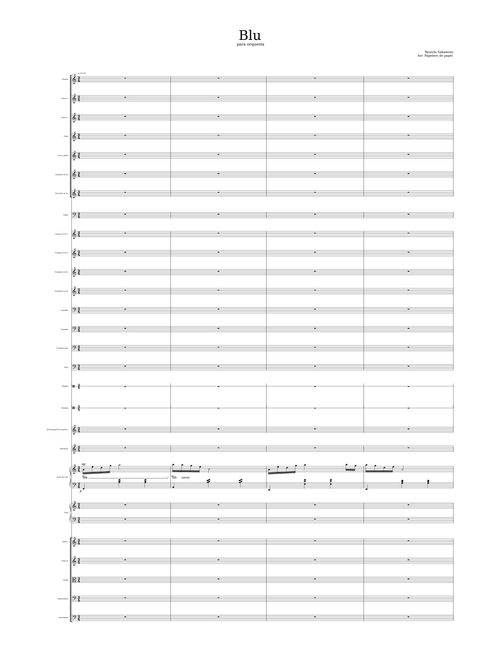 Blu – Ryuichi Sakamoto (Kontakt / MuseSounds Mockup) [WIP]