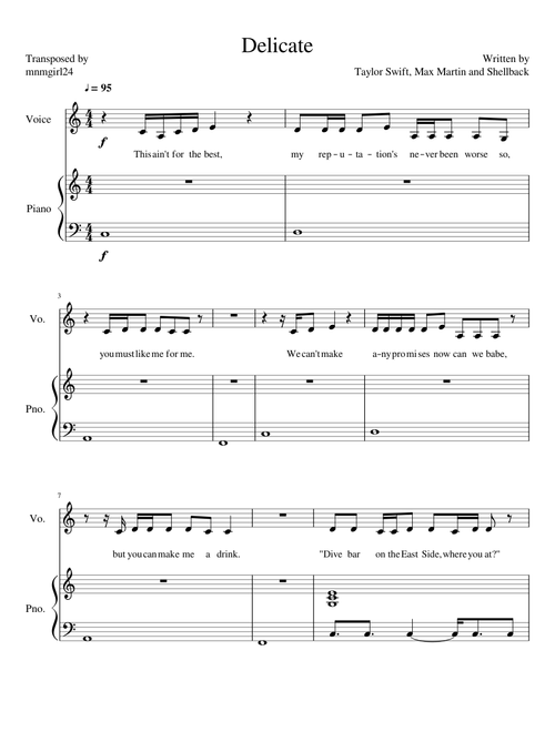 Delicate - Taylor Swift
