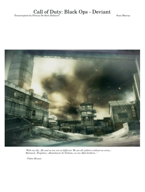 Call of Duty Black Ops - Deviant
