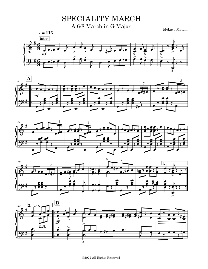 speciality-march-mokaya-mateni-sheet-music-for-piano-solo
