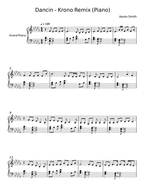 Dancin - Aaron Smith