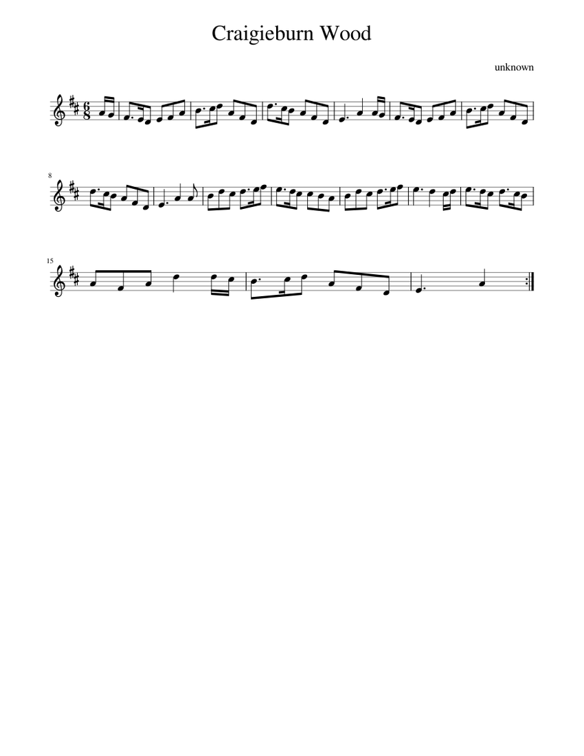 Craigieburn Wood piano tutorial