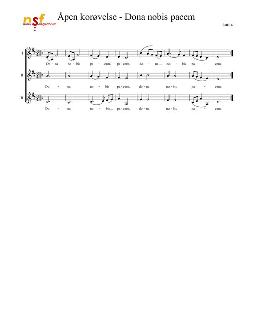 Dona nobis pacem