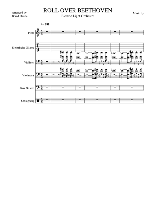 Roll over beethoven - Chuck Berry