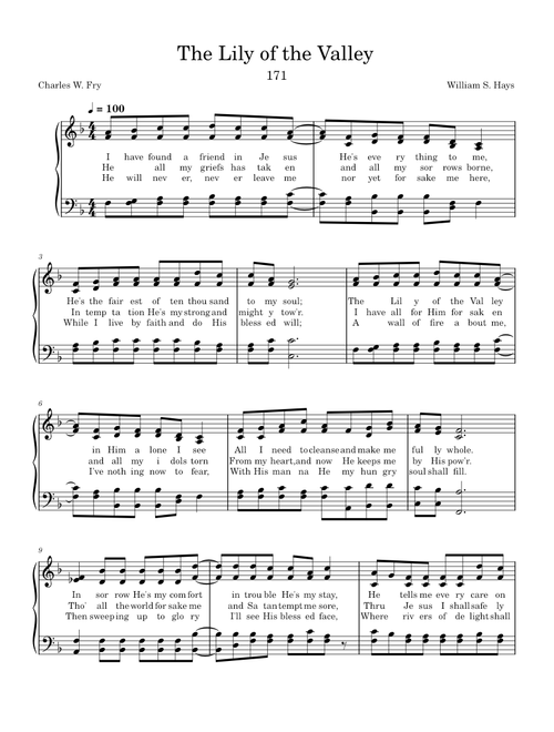 171 The Lily of the Valley