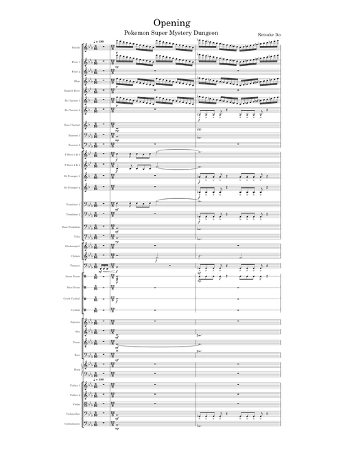 Pokemon Super Mystery Dungeon - Main Theme – Keisuke Ito