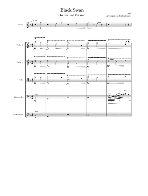 Black Swan (Orchestral Version) – BTS