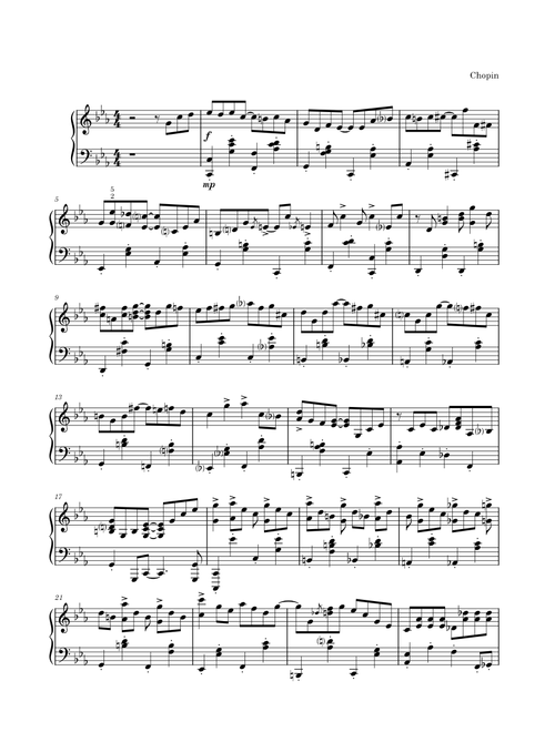 Bengt Hallberg improvisation based on Chopin, Prelude in C Minor, op. 28 No. 20 – Tegnér, Alice and Hallberg, Bengt