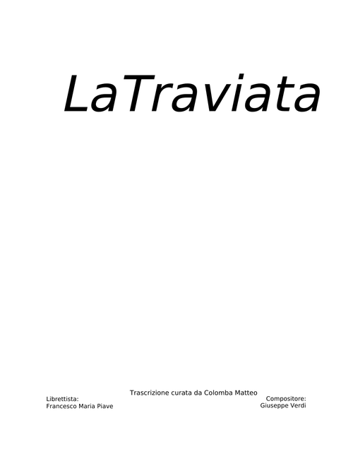 Preludio de "La Traviata"