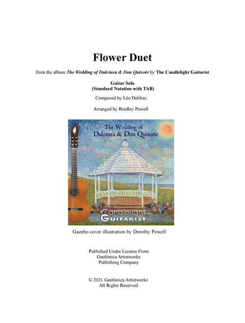 Flower Duet (Arr. Bradley Powell) - The Candlelight Guitarist (Guitar Tab)
