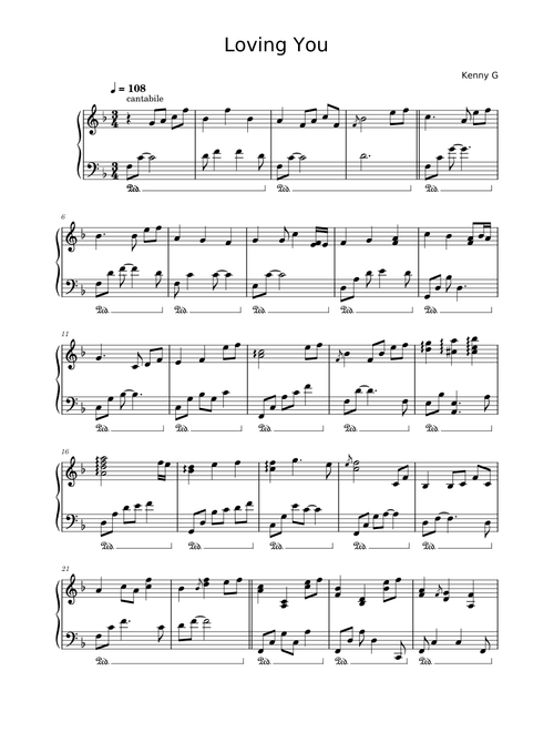 Loving You – Kenny G