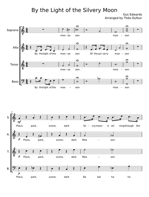 By the Light of the Silvery Moon - Gus Edwards