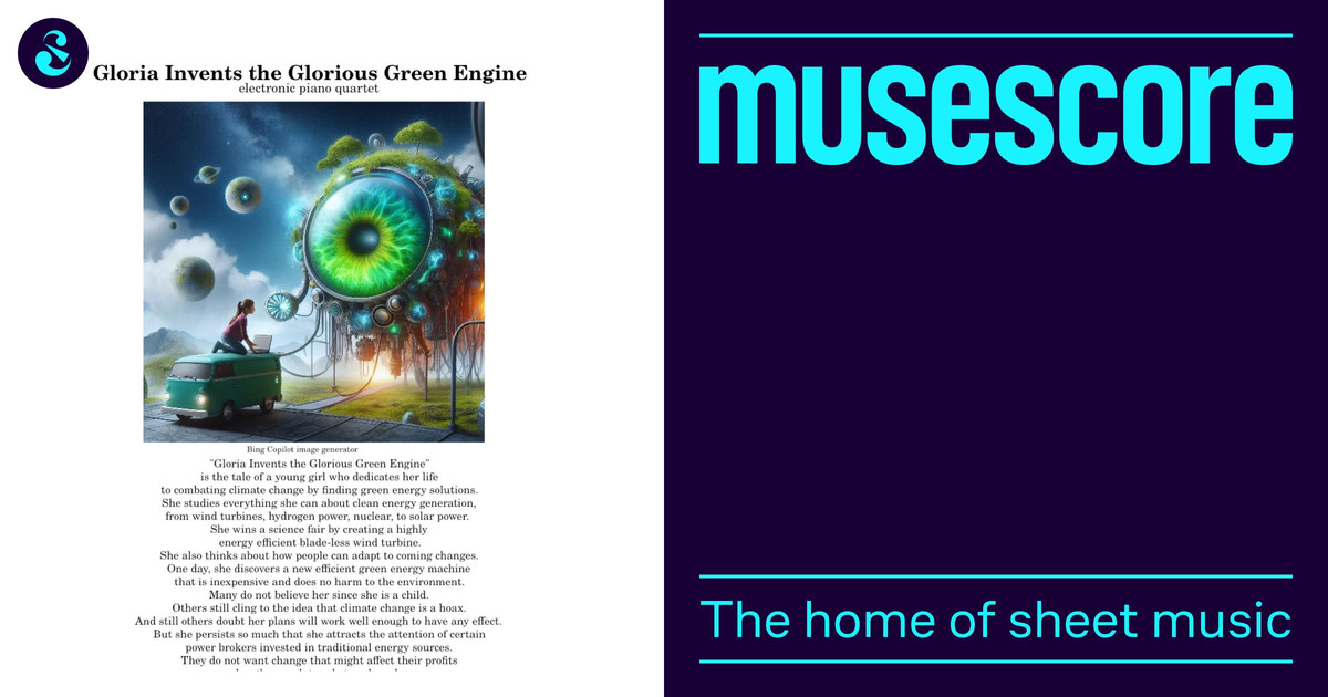 gloria-invents-the-green-machine-chinadoll-sheet-music-for-piano