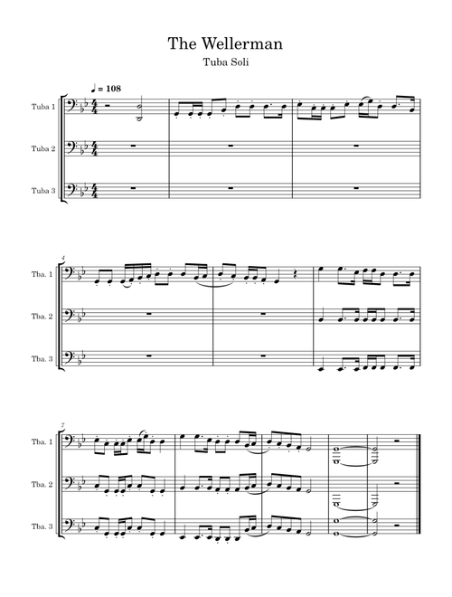 The Wellerman – Nathan Evans The Wellerman for Tuba