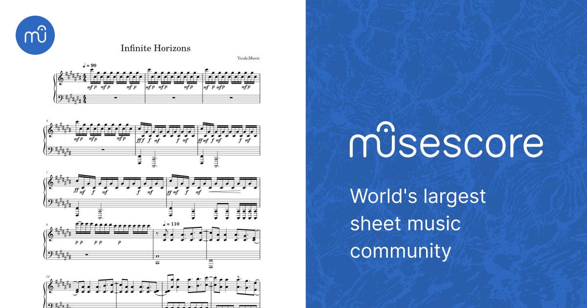 INFINITE / キムソンギュ /OFFTHEMAP / MUSICCORE Infinite Horizons Sheet Music for Piano (Solo) | MuseScore.com