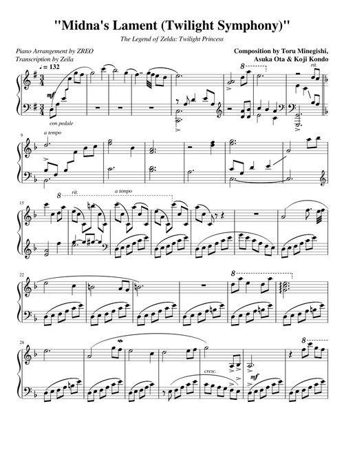 Midna's Lament (Twilight Symphony) (edit 10/17/2017)