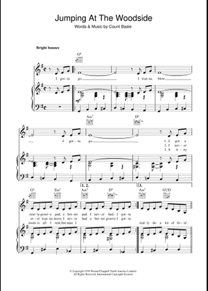 Jumpin' at the Woodside (Count Basie) - Full Big Band