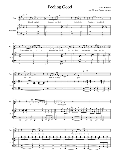 Feeling Good - Nina Simone