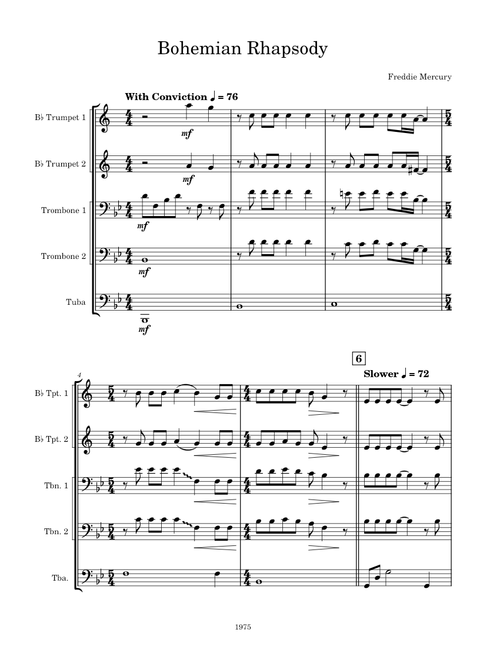 Bohemian rhapsody – Queen Bohemian Rhapsody