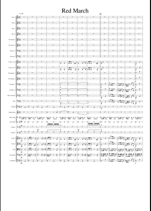 Red Alert 3 Theme - Soviet March Sheet Music for Trombone, Euphonium ...