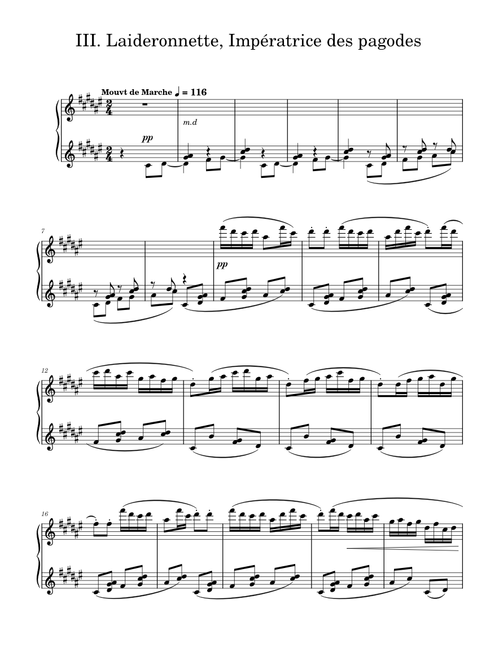 Maurice Ravel-Ma Mere l'Oye (solo) III._Laideronnette,_Impératrice_des_pagodes